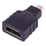Adaptateur Micro HDMI mâle vers HDMI femelle (plaqué or), Micro HDMI mâle vers HDMI femelle