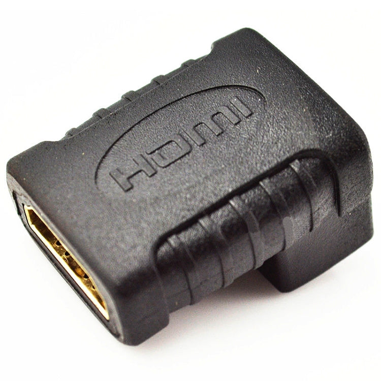 Coupleur d'angle HDMI (femelle vers femelle) - 90 degrés (plaqué or), HDMI femelle vers femelle
