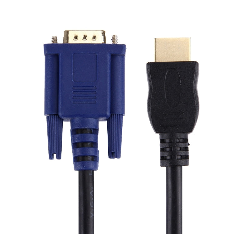 Câble vidéo HDMI mâle vers VGA mâle 15 broches de 1,8 m