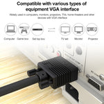 Câble VGA 15 broches mâle vers VGA 15 broches mâle qualité normale 1,5 m pour moniteur CRT, 1,5 m VGA