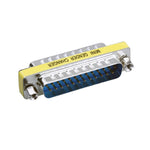 Adaptateur mini changeur de genre DB25 25 broches mâle vers mâle