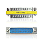 Adaptateur mini changeur de genre DB25 25 broches mâle vers mâle