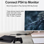 Câble adaptateur vidéo Micro HDMI mâle vers VGA femelle Full HD 1080P 22 cm avec câble audio, Micro HDMI