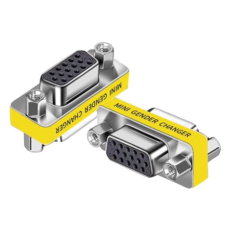 Adaptateur VGA 15 broches femelle vers VGA 15 broches femelle, VGA femelle vers femelle