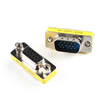 Adaptateur VGA 15 broches mâle vers VGA 15 broches femelle, VGA mâle vers femelle