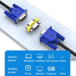 Adaptateur VGA 15 broches mâle vers VGA 15 broches femelle, VGA mâle vers femelle