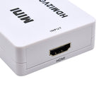 Convertisseur audio Mini HDMI vers VGA, Mini HDMI vers VGA