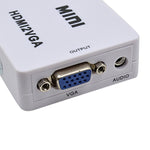 Convertisseur audio Mini HDMI vers VGA, Mini HDMI vers VGA
