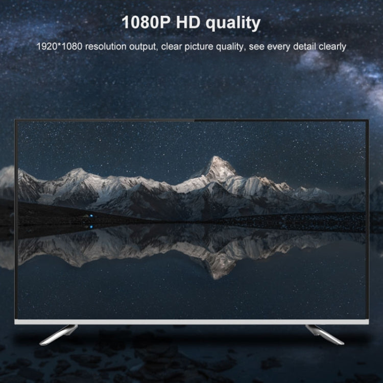 Adaptateur HDMI vers VGA Full HD 1080P pour alimentation et audio, S-PC-0470, S-PC-0470B