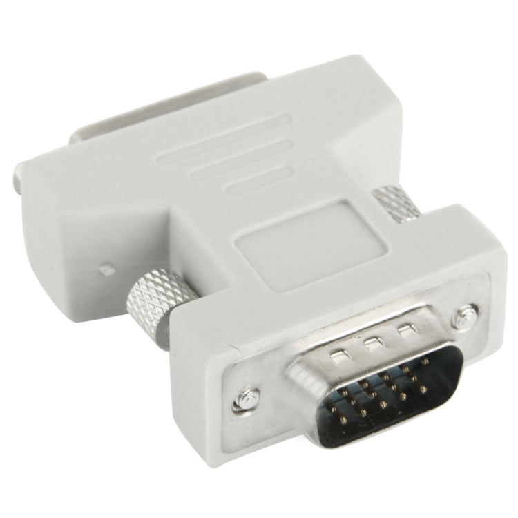 Adaptateur convertisseur DVI-I 24 + 5 broches femelle vers VGA 15 broches mâle, DVI 24+5 broches femelle
