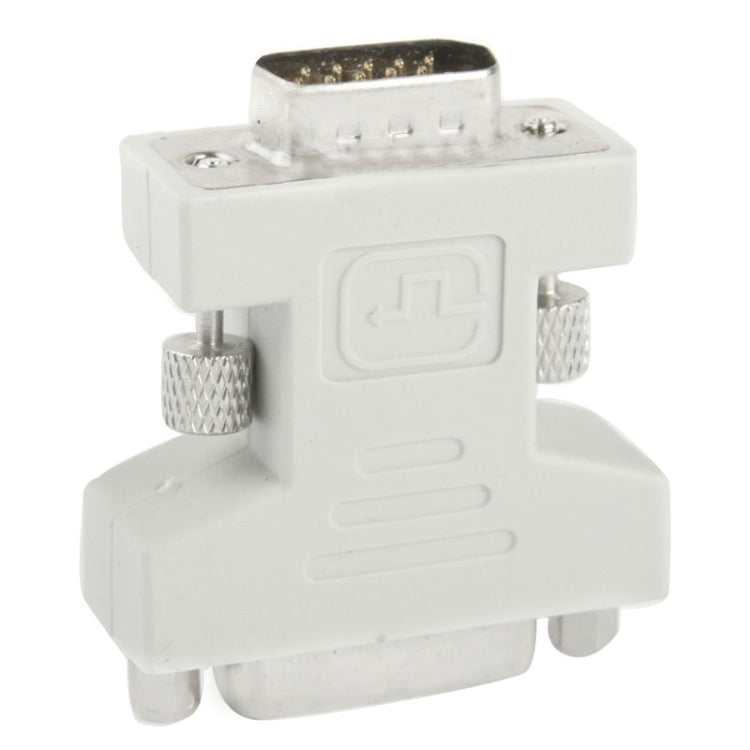 Adaptateur convertisseur DVI-I 24 + 5 broches femelle vers VGA 15 broches mâle, DVI 24+5 broches femelle
