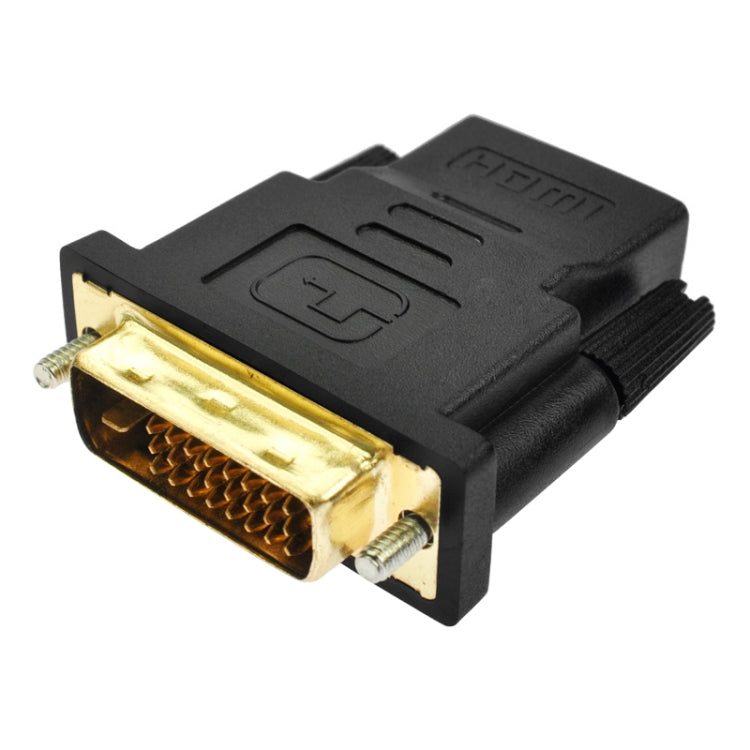 Adaptateur DVI-D 24+1 broches mâle vers HDMI 19 broches femelle pour moniteur / HDTV