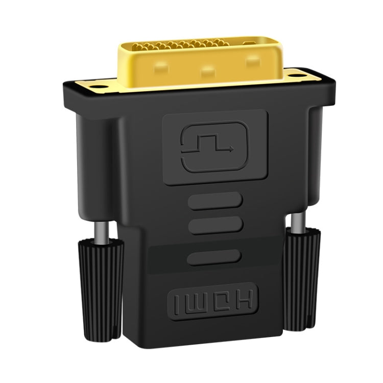 Adaptateur DVI-D 24+1 broches mâle vers HDMI 19 broches femelle pour moniteur / HDTV