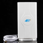 Antenne MIMO 4G LTE intérieure 88dBi LF-ANT4G01 avec 2 câbles connecteurs de 2 m, port CRC9, port CRC9