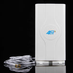Antenne MIMO 4G LTE intérieure 88dBi LF-ANT4G01 avec 2 câbles connecteurs de 2 m, port TS-9, port TS-9