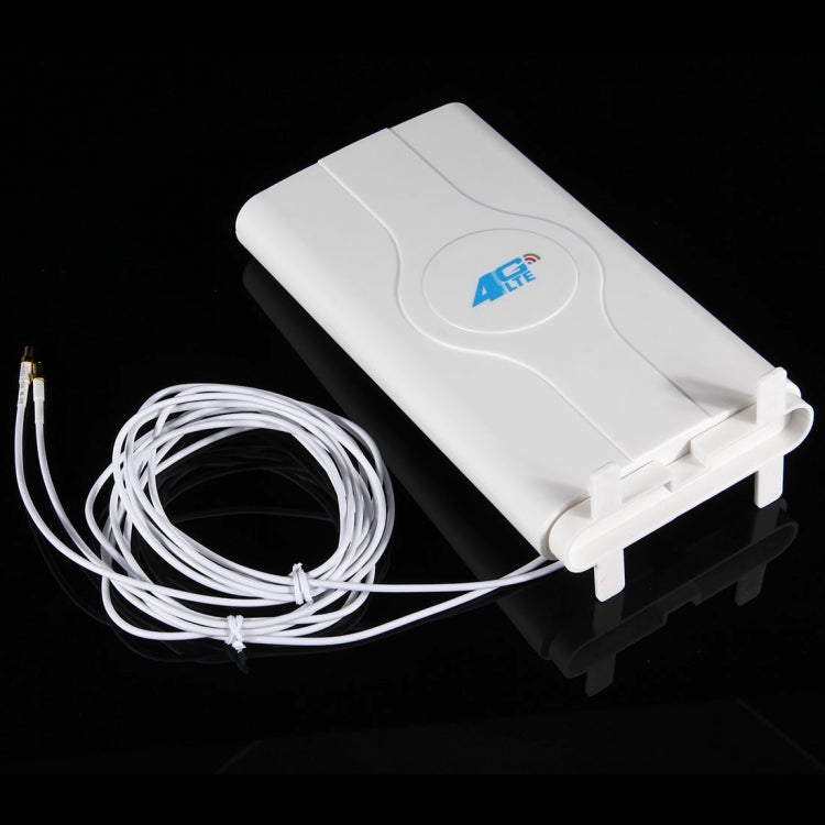 Antenne MIMO 4G LTE intérieure 88dBi LF-ANT4G01 avec 2 câbles connecteurs de 2 m, port TS-9, port TS-9