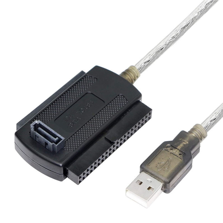 Câble USB 2.0 vers IDE & SATA, longueur du câble : environ 55 cm, USB 2.0 vers IDE & SATA (prise EU), USB 2.0 vers IDE & SATA (prise US), USB 2.0 vers IDE & SATA (prise UK)