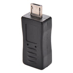 Adaptateur USB 2.0 Micro USB mâle vers femelle pour Galaxy S IV / i9500 / S III / i9300, Micro USB femelle