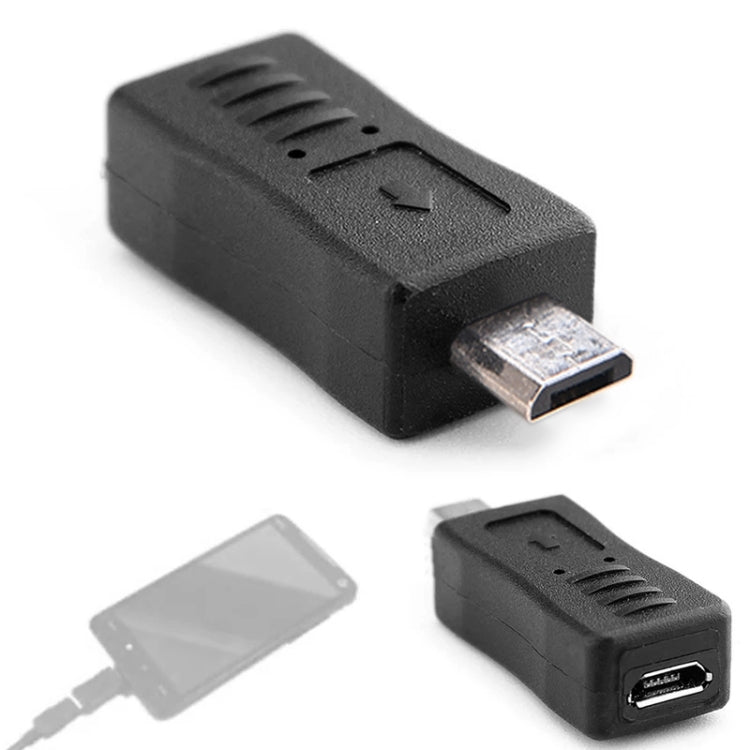 Adaptateur USB 2.0 Micro USB mâle vers femelle pour Galaxy S IV / i9500 / S III / i9300, Micro USB femelle