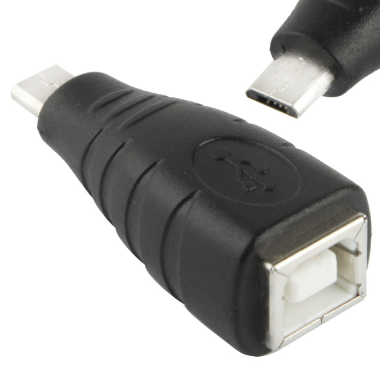 Adaptateur Micro USB mâle vers USB BF, USB B femelle
