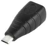 Adaptateur Micro USB mâle vers USB BF, USB B femelle
