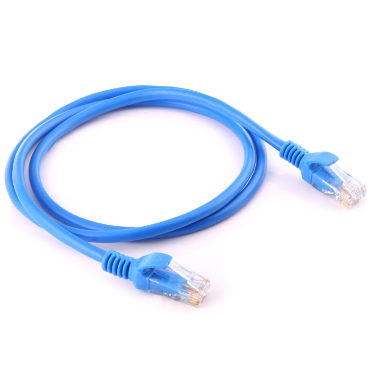 Câble réseau Cat5e, longueur : 1 m, bleu 1 m