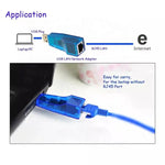 Carte réseau USB 1.1 RJ45 Lan 10/100M Ethernet
