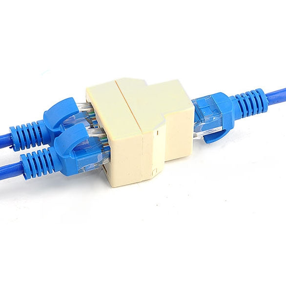 Diviseur connecteur Ethernet RJ45 1x2, femelle RJ45 vers 2 femelles