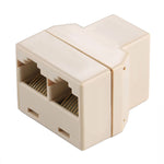 Diviseur connecteur Ethernet RJ45 1x2, femelle RJ45 vers 2 femelles