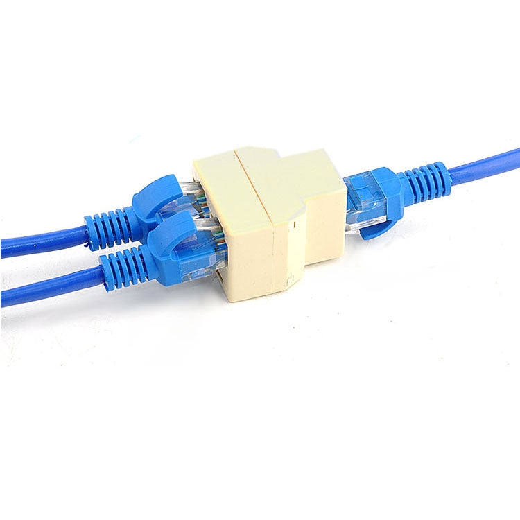 Diviseur connecteur Ethernet RJ45 1x2, femelle RJ45 vers 2 femelles