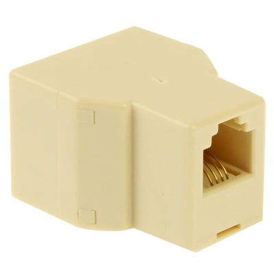 Diviseur téléphonique RJ11 femelle vers 2 femelles, femelle RJ11 vers 2 femelles