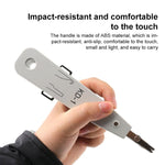 Outil multi-insertion pour prises réseau RJ45 / RJ12 / RJ11 BT téléphone (blanc)