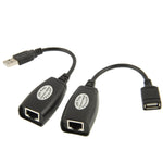 Extendeur USB vers RJ45 par câble Cat5e 50m, 1 port USB
