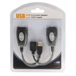 Extendeur USB vers RJ45 par câble Cat5e 50m, 1 port USB
