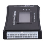 Testeur d'alimentation PC avec affichage LCD numérique, 20/24 broches, outil de diagnostic et mesure de puissance, connecteur ATX avec écran LCD