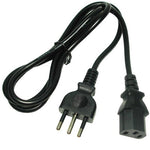 Câble d'alimentation PC de bureau à 3 broches norme Italie, longueur du câble : 1,5 m, prise Italie, 1,2 m, prise Italie, 1,5 m