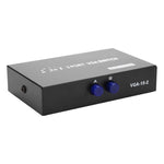 Boîtier de commutation VGA 2 ports, 2 entrées 1 sortie pour écran LCD PC TV - HD15 (FJ-15-2C)