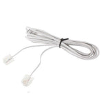 Câble téléphonique RJ11 2 conducteurs vers RJ11, longueur : 3m, longueur : 3m