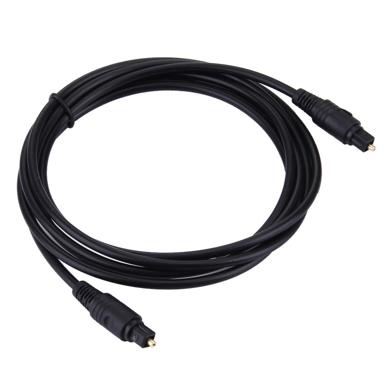 Câble audio numérique fibre optique mâle à mâle 4,0 mm OD pour DVD HDTV, longueur : 2 m, OD : 4,0 mm