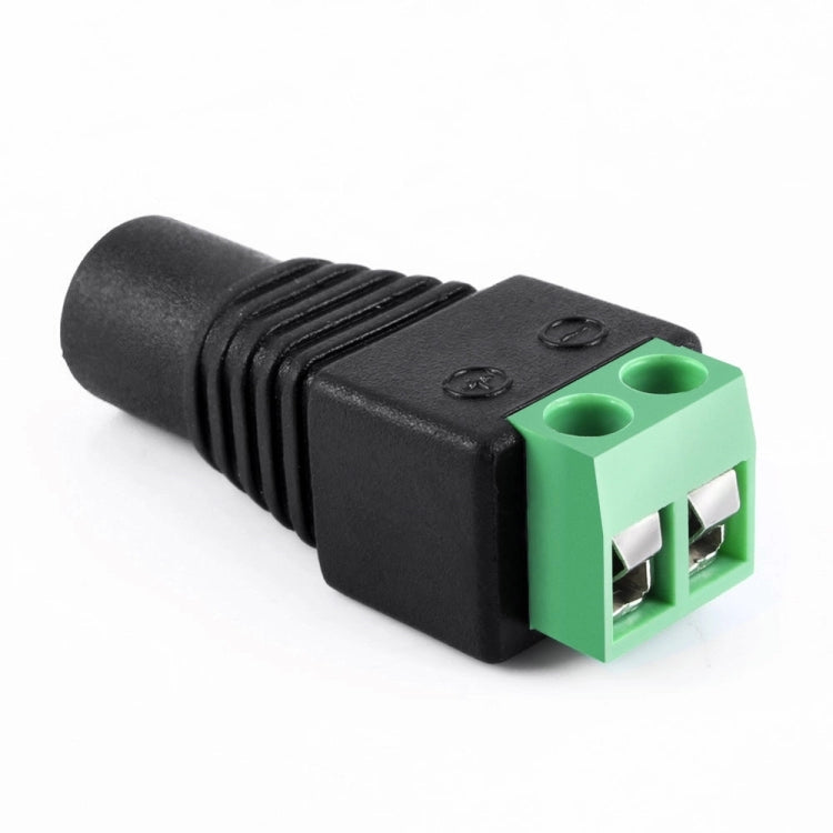 10 connecteurs jack femelle d'alimentation DC pour CCTV