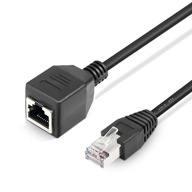 Câble d'extension réseau RJ45 femelle vers mâle Cat, longueur : 30 cm, RJ45 mâle 30 cm