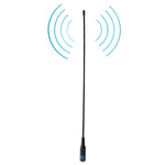 Antenne radio portable NAGOYA NA-771 à ressort flexible double bande 144/430 MHz SMA-F pour talkie-walkie, longueur d’antenne : 38 cm