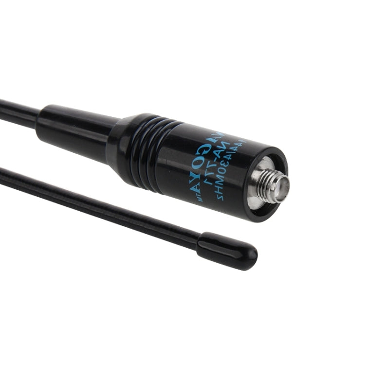 Antenne radio portable NAGOYA NA-771 à ressort flexible double bande 144/430 MHz SMA-F pour talkie-walkie, longueur d’antenne : 38 cm
