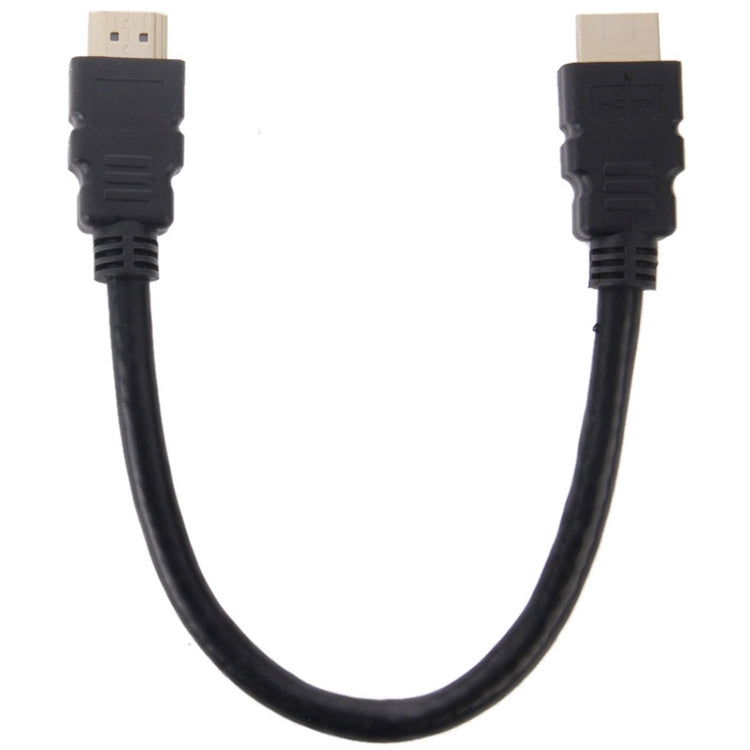 Câble HDMI version 1.3 plaqué or 19 broches à 19 broches, plaqué or, longueur : 28cm
