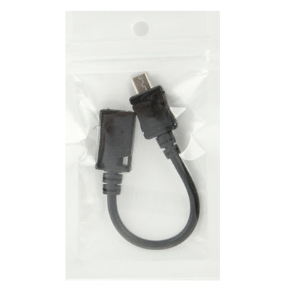 Adaptateur câble Mini USB femelle à Micro USB mâle, longueur : 13cm