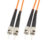 Jumper fibre optique multimode double cœur ST-ST, multimode double cœur