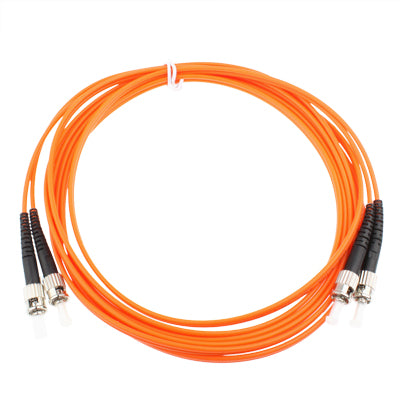 Jumper fibre optique multimode double cœur ST-ST, multimode double cœur