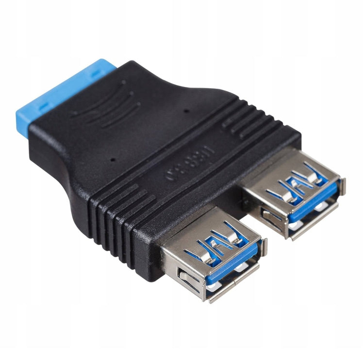 2 x adaptateur USB 3.0 AF vers 20 broches, adaptateur