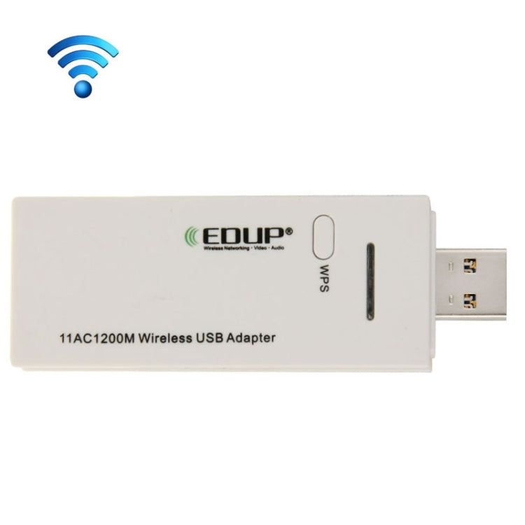 Adaptateur Wifi sans fil USB 3.0 double bande 802.11AC 1200M EDUP AC-1601, AC-1601 1200Mbps