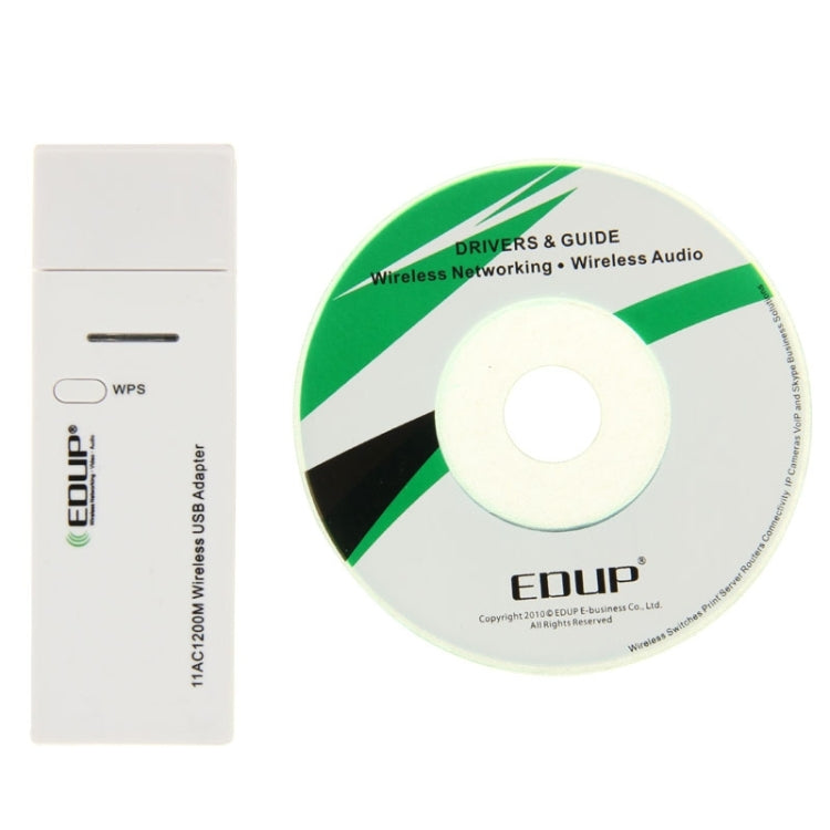 Adaptateur Wifi sans fil USB 3.0 double bande 802.11AC 1200M EDUP AC-1601, AC-1601 1200Mbps